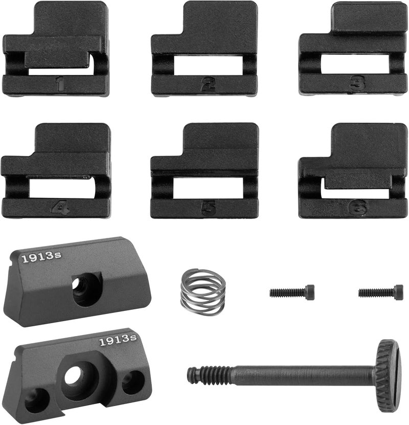 Trdzi TLR Clamp Jaw Kit 69322 for Streamlight TLR-sub 1913 Short Models Only - Tactical Flashlight Clamp Kit Compatible With Streamlight Modes 69402, 69407, 69418, 69505, Black - Image 1
